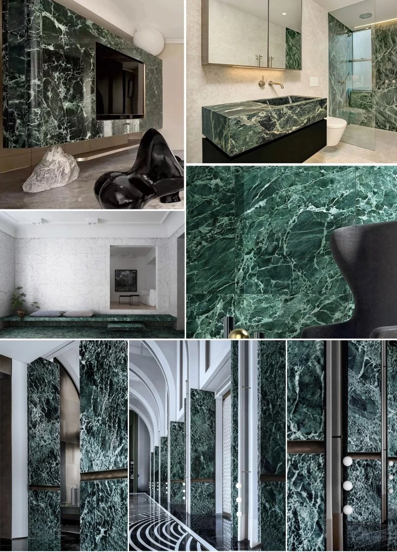Verde Alpi Marble Wall Cladding Projects Verde Alpi Marble Wall Cladding Projects