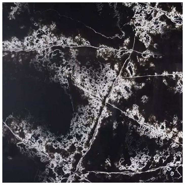 Ice Black and White Quartz Stone