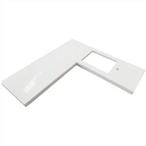 Saliekamās baltas kvarca darba virsmas