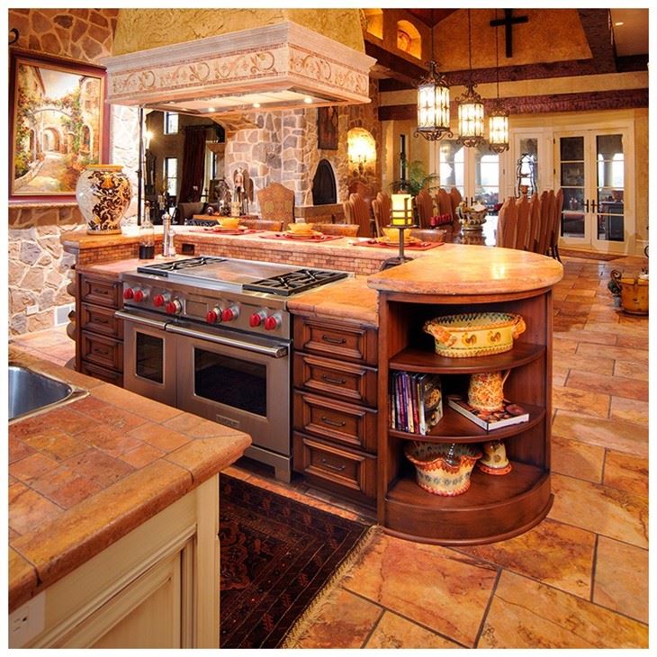 Solid Wood Custom Kitchen Cabinets