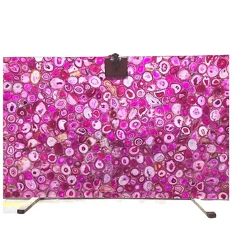 Rozā ahāta plāksne