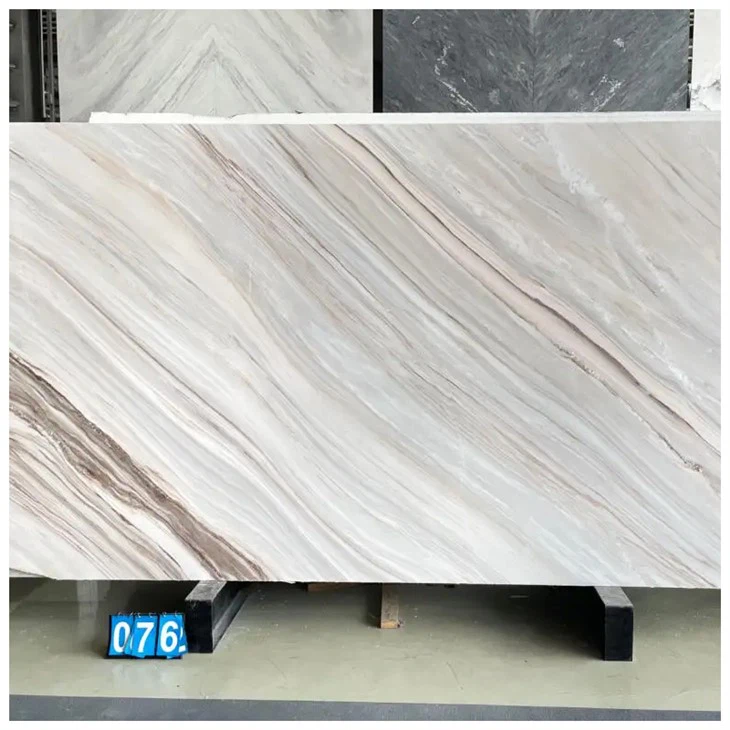 Palissandro baltais marmors