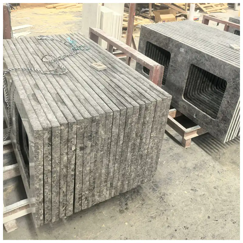 Tundra Grey Marble Bathroom Vanity Tops Tundra Grey Marble Bathroom Vanity Tops