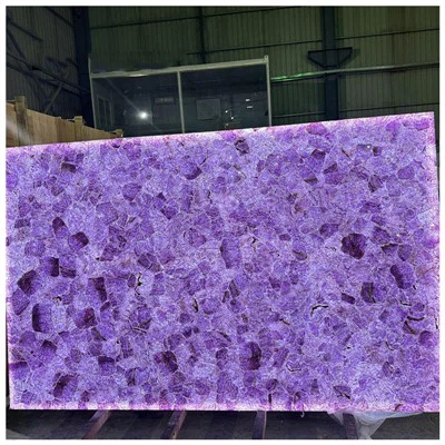 Ametista dārgakmeņu plāksnes