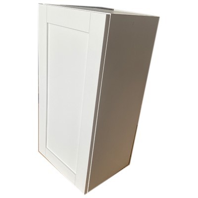 White Shaker sienas skapji