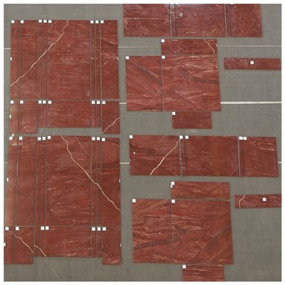 Xango sarkanās kvarcīta flīzes